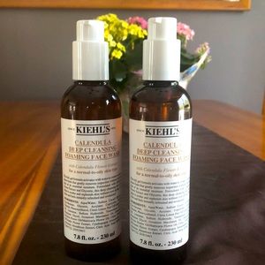Kiehls deep cleansing calendula foaming face wash - 1 BOTTLE